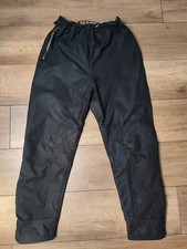 ★ Belstaff Trialmaster Small Vintage Motorrad Wachs Hose Beine knöpfbar ★