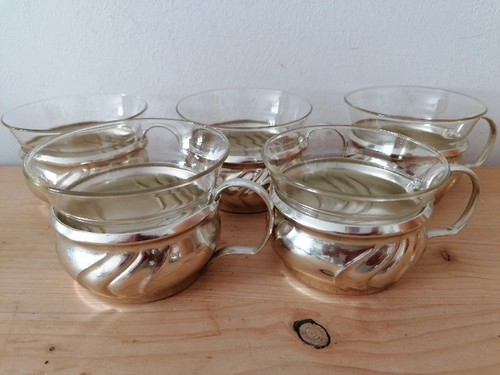 Ddr teegläser teetassen - 5x,