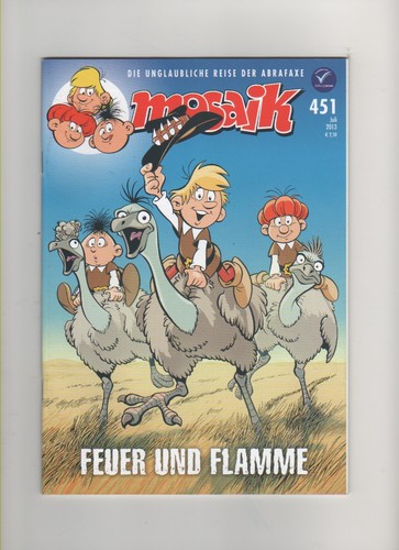Mosaik abrafaxe heft 451 - mosaik,