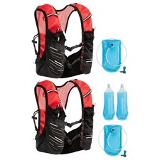 Trinkweste, Trinkrucksack mit 1,5 l Wasserblase, Tagesrucksack, Laufweste,