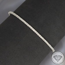 Wert 7150 € Brillant Armreif (2,00 carat) 585 14 Karat Weiß Gold