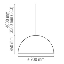 Flos Skygarden 2 Weiß Pendelleuchte mit diffusem Licht Kuppel 