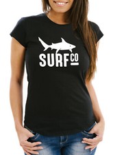 Damen T-Shirt Surf Co Hai