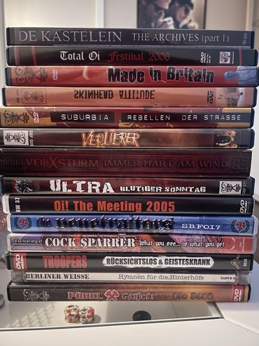 Skinhead dvds - oi!, /