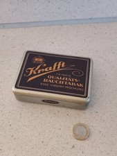 Kraftt Tabakdose – Vintage Blechdose „Silber“ - Retro - Sammler