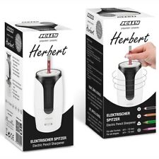 JOLLY Spitzmaschine -HERBERT- mit Akku elektrisch 6-12mm schwarz / weiß