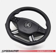 Tausch Abgeflacht Lederlenkrad  für Mercedes ML W164 Lenkrad Multif Schaltwippen