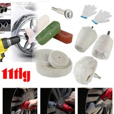 11tlg Chrom-Alu Polierset