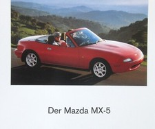 Mazda MX-5 Miata MX 5 NA Roadster Prospekt brochure Katalog 5/95 1995 MK1 Cabrio