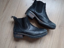 Lavorazione Artigiana Damen chelsea  Stiefel Vintage Gr 40 Mit Ecco Innersohle