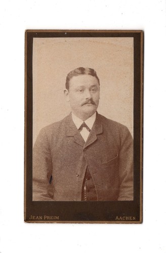 Cdv foto herrenportrait - cdv,