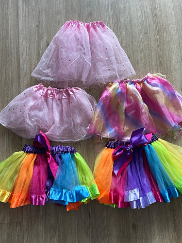Mädchen tutu tüllrock set - mädchen,