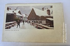 AK Bayern Alt-München Partie in der Au Künstlerkarte Rotes Kreuz Frauen Verein