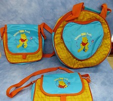 19381. Taschen Set 4teilig Winnie Pooh  Kindergartentasche Handtasche Geldbörse