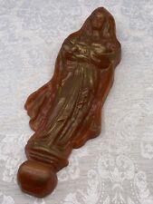 Wandrelief aus Wachs Maria mit