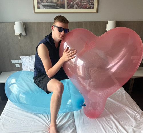 Herz balloons xxl 35zoll - -,