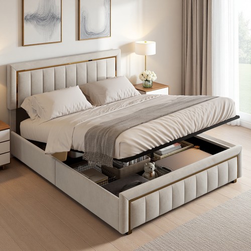 Boxspringbett polsterbett - boxspringbett,