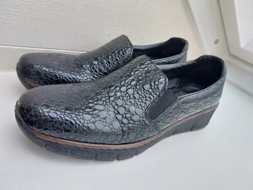 Damen rieker halbschuh schwarz - rieker,