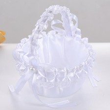 Hochzeit Blumenmädchen Korb