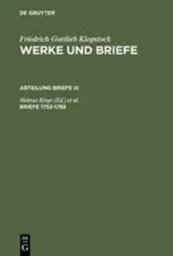 Werke und briefe - werke,