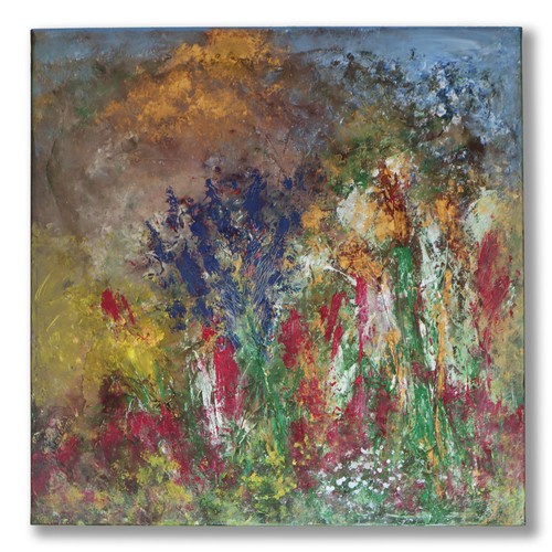 Gemälde abstrakt 70x70 - 70x70, cm