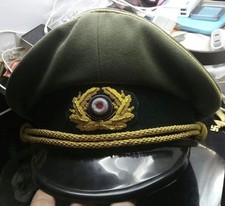 WW2 German General Embroidered Gabardine Visier Cap REPRODUCTION