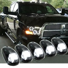 5x Smoked Lens Dachkabine Lauflicht LED 6000K für Dodge RAM 1500 2500 3500