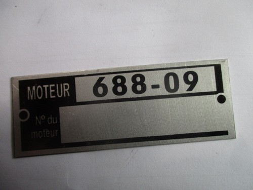 Typenschild renault - typenschild,