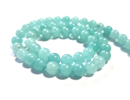 Jade 6mm farbe amazonit rund - 6mm,