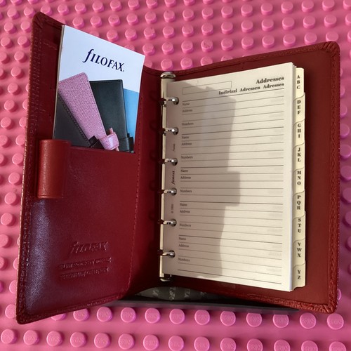 Vintage filofax topas - filofax, schmale