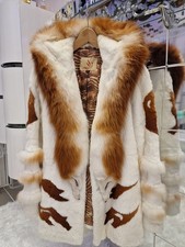 Damen Pelzmantel/Pelzjacke  Gr