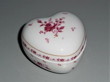 Porzellan Deckeldose Schatulle