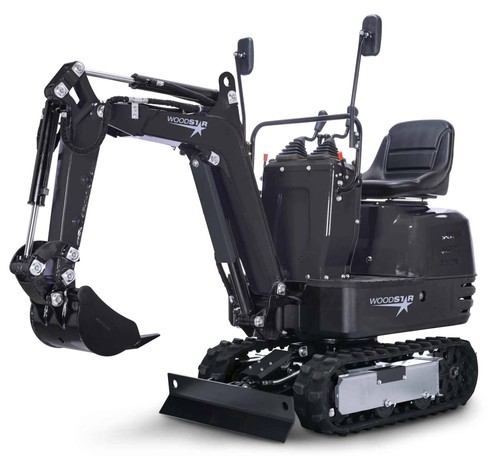 Woodster benzin mini bagger - woodster, mini-bagger