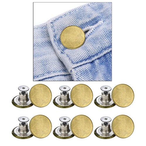 12x 17mm metall snap jeans - 12x,
