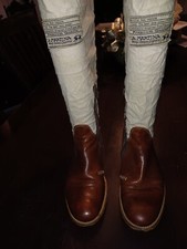 La Martina Stiefel braun/weiß  Größe 37 guter Zustand 