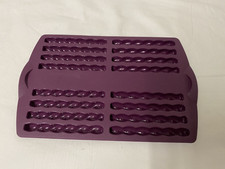 Tupperware Silikon Backform Lila Röhren
