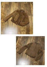 Giorgio Armani Leather Zip Up