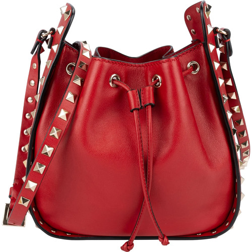 Valentino garavani red leather - garavani,