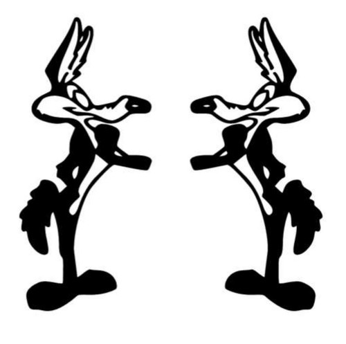 Koyote links rechts - koyote, links/rechts