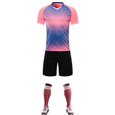 Kinder Jungen Mädchen Fußball Basketball Trikots Set Kurzarm T-Shirts und Shorts