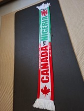 Frauen FUßBALL WM 2011 Fanschal Dresden Canada-Nigeria