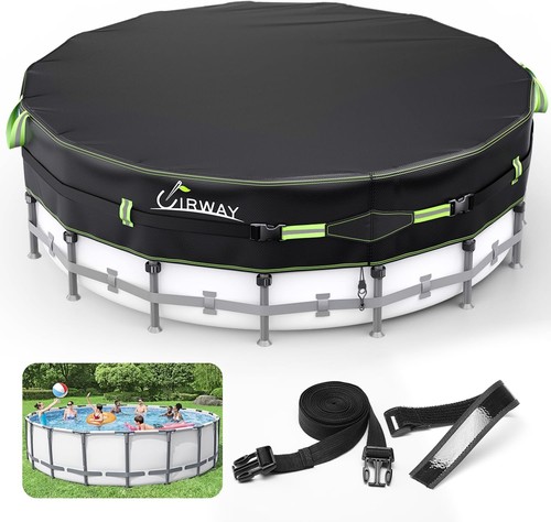 Poolabdeckung rund 366cm - poolabdeckung,