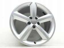 1x Alufelge 18 Zoll 8.5" 5x112 29ET Glanz Silber 8T0601025M Audi A4 B8 Rim Wheel