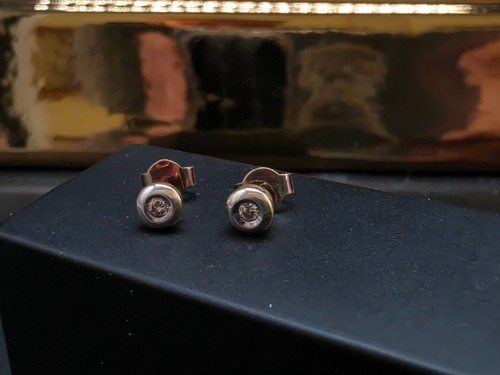 Ohrringe ohrstecker gelbgold - ohrringe,