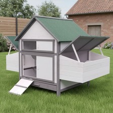 Hühnerstall Weiß Hühnernest