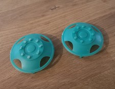 2 Radkappen DDR Dumper KIPPER Sandkipper Spielzeug LKW Kipplaster 