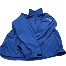 European Tour Herren blau wasserdicht Golfjacke M Teflon Stoff Schutz
