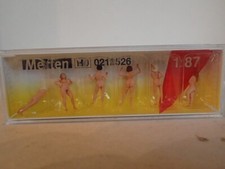 Preiser Merten Am FKK-Strand Frauen nackt Set 1 stehend 0212526 1:87 OVP 6Fig