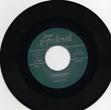 LULA REED - PUDDENTANE / I GOT A NOTION (Hot Rhythm & Blues Stroller) rockabilly