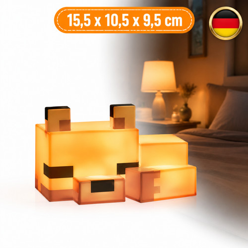Minecraft fuchs nachtlicht - minecraft, led